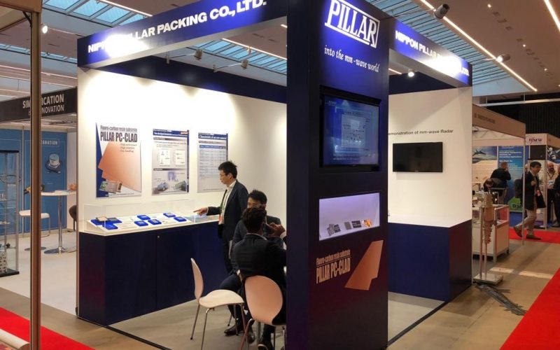 Fluoro-carbon Resin substrate Pillar PC-Clad introduced at European Microwave Week